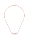 MESSIKA 'Move' diamond 18k rose gold pendant necklace