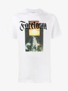 FACETASM FACETASM SLOGAN FRONT T-SHIRT,CHGTEEU06WH12300454