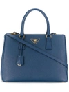 Prada Galleria Handbag In Blue