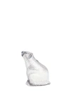JUDITH LEIBER 'Polar Bear' crystal pavé minaudière
