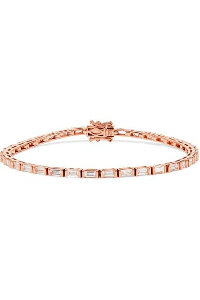 Anita Ko 18-karat Rose Gold Diamond Bracelet
