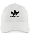 Adidas Originals Relaxed Strapback Cap-white In White