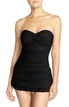 Profile By Gottex 'tutti Frutti' Swim Dress In Black