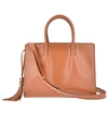 Tod's Brown Leather Handle Bag In Brown