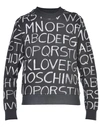 LOVE MOSCHINO COTTON jumper,W 6 275 00 M 37680002