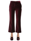 STELLA MCCARTNEY VELVET TROUSERS,493481 SJB56.6106