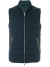 N•PEAL THE MALL QUILTED GILET,NPG219B12399646