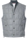 THOM BROWNE DAUNENWESTE AUS KASCHMIR,MVD015X0089412372697