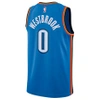 NIKE NIKE MEN'S OKLAHOMA CITY TH NBA RUSSELL WESTBROOK ICON EDITION CONNECTED JERSEY,5555966
