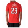 NIKE MEN'S NEW ORLEANS PELICANS NBA ANTHONY DAVIS NAME AND NUMBER T-SHIRT, RED,5556508