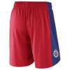 NIKE MEN'S LOS ANGELES CLIPPERS NBA PRACTICE SHORTS, RED,5556315