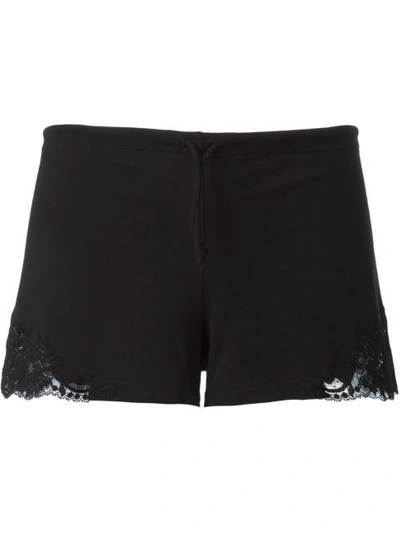 La Perla Souple Lace Shorts In Black