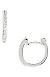 dressing gownRTO COIN SMALL DIAMOND HOOP EARRINGS,000466AWERX0