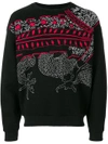 AMEN embellished sweatshirt,MEW1723212438080