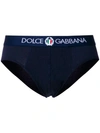 DOLCE & GABBANA logo print briefs,N3A01JO002012284003
