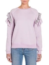 STELLA MCCARTNEY Ruffled Shoulder Sweatshirt