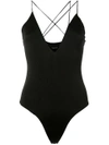 CUSHNIE ET OCHS CUSHNIE CHLOE BODYSUIT - BLACK,31720312311116