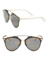 DIOR Reflected Prism 63MM Mirrored Modified Pantos Sunglasses