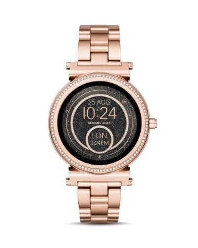Michael Kors Sofie Touchscreen Smartwatch, 42mm In Rose Gold