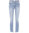 FRAME LE HIGH STRAIGHT JEANS,P00274163