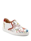 CHRISTIAN LOUBOUTIN Masteralta Patent Leather Skate Sneakers