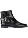 TOD'S TOD'S BUCKLE STRAP ANKLE BOOTS - BLACK,XXW58A0V630AKT12432430