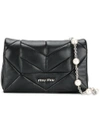 MIU MIU QUILTED SHOULDER BAG,5BD0612BMK12291975