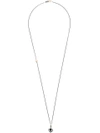 Ugo Cacciatori Heart And Anchor Necklace In Metallic