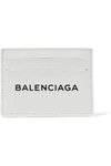 BALENCIAGA Textured-leather cardholder