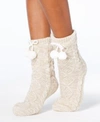 Ugg Fleece Lined Socks In Cream