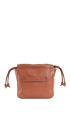 MARC JACOBS TIEP UP SMOOTH-LEATHER CROSS-BODY BAG,M0012552 621 BRICK