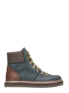 SEE BY CHLOÉ SUEDE AND LEATHER ANKLE BOOTS,SB29021.06253