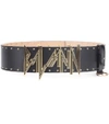 BALMAIN Embellished leather belt
