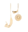 JW ANDERSON GOLD-PLATED EARRINGS,P00266655-1