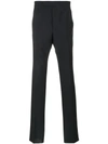 THOM BROWNE THOM BROWNE STRAIGHT FIT TROUSERS - BLUE,MTC001A0017012361666