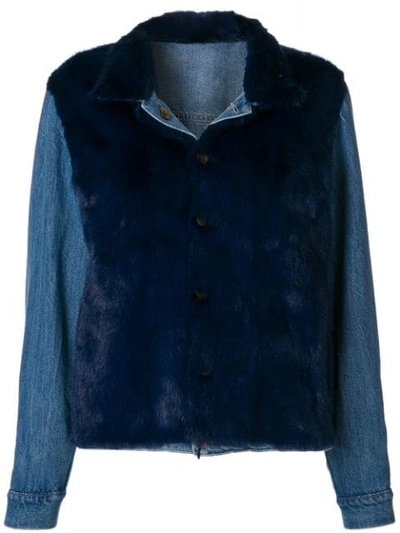 Simonetta Ravizza Jeans Jacket In Blue