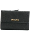 MIU MIU TRIFOLD WALLET,5ML0142BJI12428011