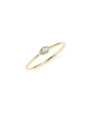 ZOË CHICCO Marquise Diamond & 14K Yellow Gold Ring