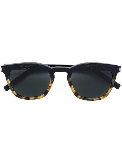 Saint Laurent Eyewear Sl28 Sunglasses - Brown