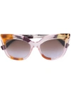 FENDI clear frame sunglasses,017927N53LW12410170