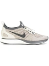 Nike Air Zoom Mariah Flyknit Racer Sneaker In Pale Grey/ Dark Grey/ White