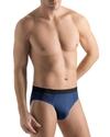 Hanro Micro-touch Briefs In Navy