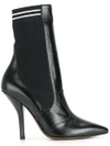 FENDI RIBBED SOCK BOOTS,8T6645A02F12432604