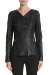 LAFAYETTE 148 AIMES LEATHER JACKET,MJAL3V-L420