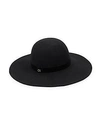 CALVIN KLEIN Velvet Wool Sun Hat,0400095879901