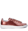 ADIDAS ORIGINALS STAN SMITH BOOST PINK GOLD LAMINATED LEATHER SNEAKER,8695451