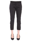 DSQUARED2 COTTON TWILL TROUSERS,8694794