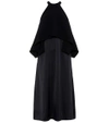 EDIT CAPED MAXI DRESS,P00270557