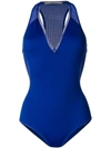 STELLA MCCARTNEY neoprene and mesh swimsuit,S5480004S12408937