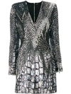 BALMAIN embellished sequin dress,113968102X12434014